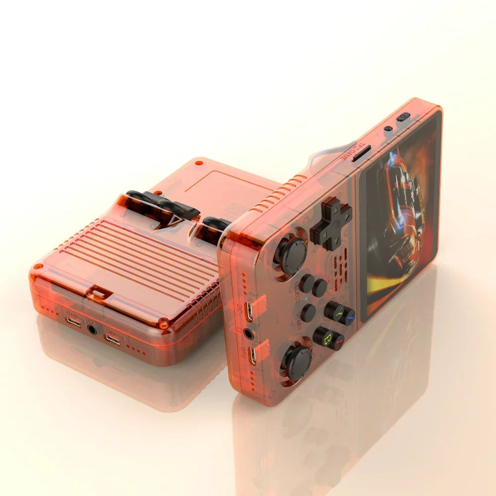 R36S Retro Handheld Game Console 64GB with 18000+ Games, 3.5" IPS Screen, Portable Linux Video Game Player, Pocket Emulator Console for Arcade, NES, PS1, GBA, MAME, and More Classic Games