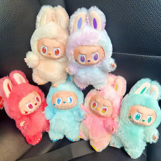 Labubu Macaron Surprise Box Plush Keychain Birthday Gift