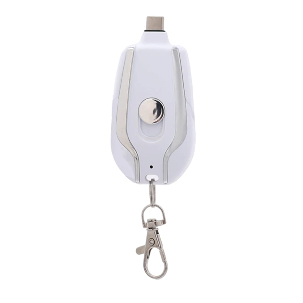 Portable Keychain Power Bank for Mobile - Fast Charging
