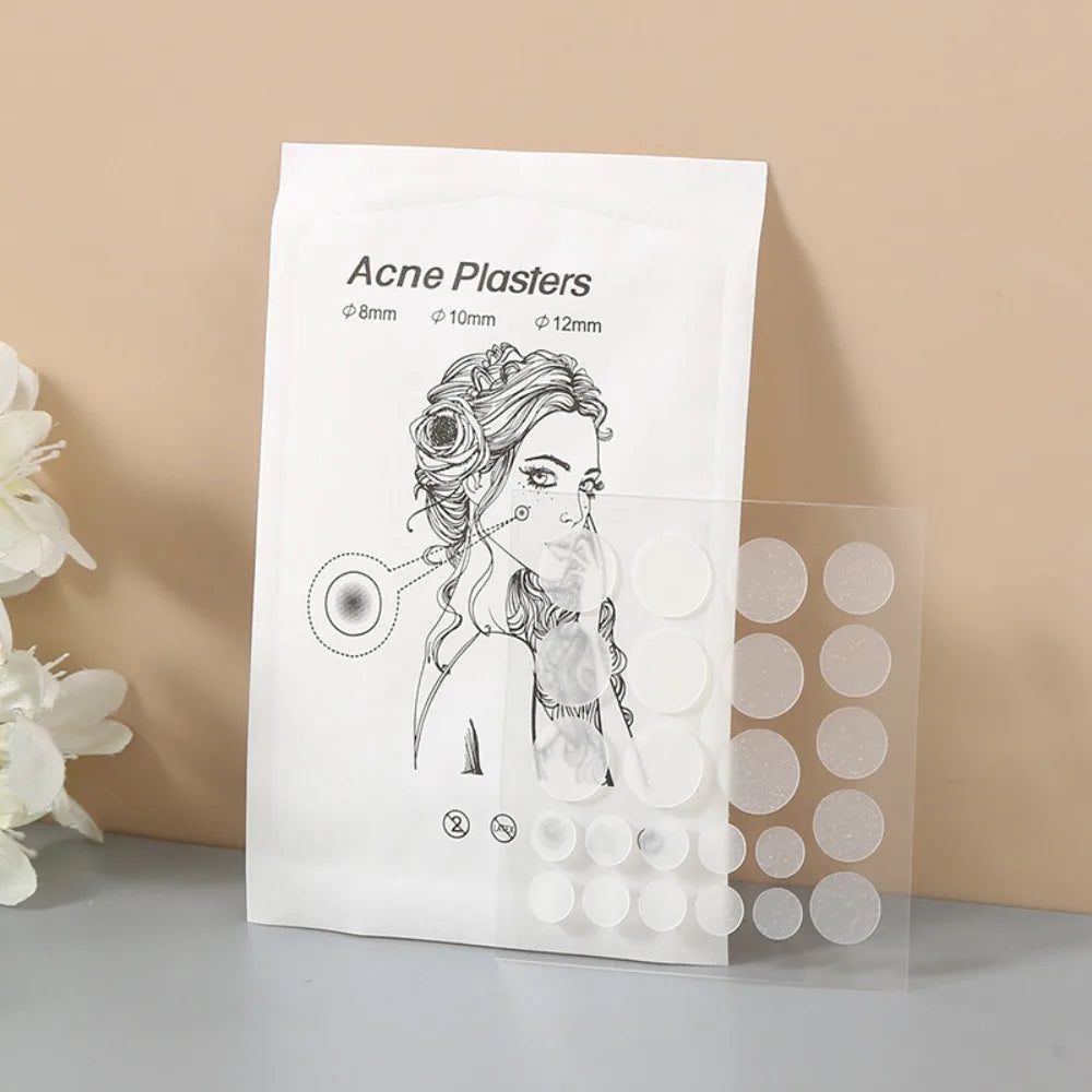 Artificial Skin Acne Removal Patch Invisible Transparent Pimple Patch Beauty Stickers Concealer Acne Cleansing Patch Scar Care