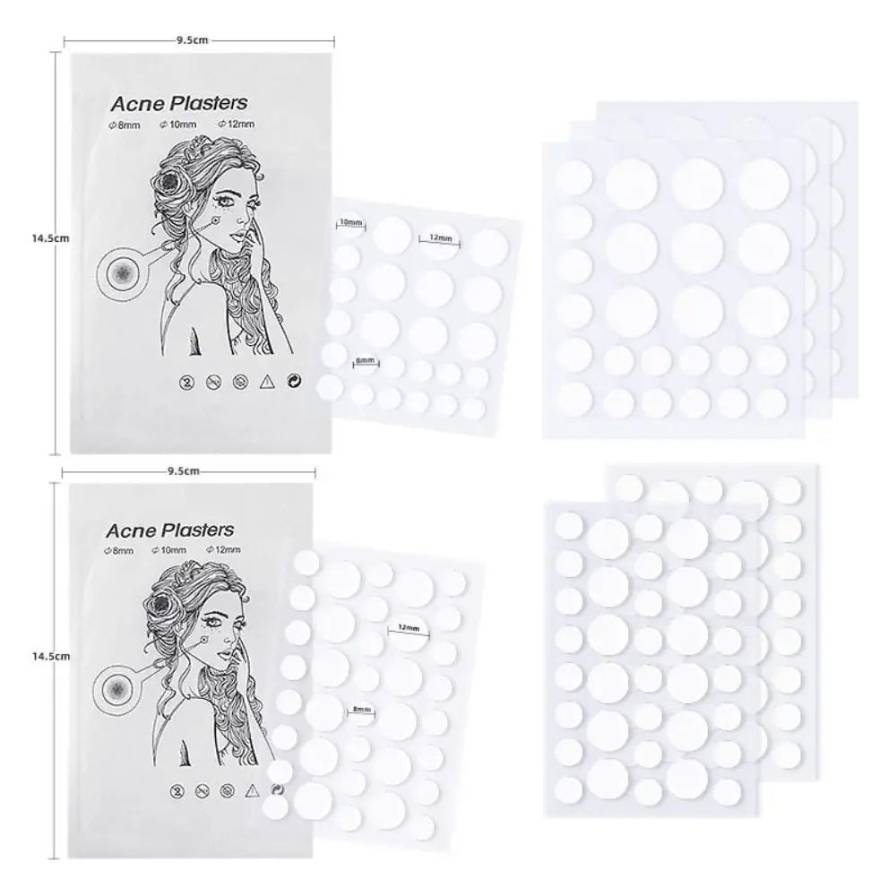 Artificial Skin Acne Removal Patch Invisible Transparent Pimple Patch Beauty Stickers Concealer Acne Cleansing Patch Scar Care