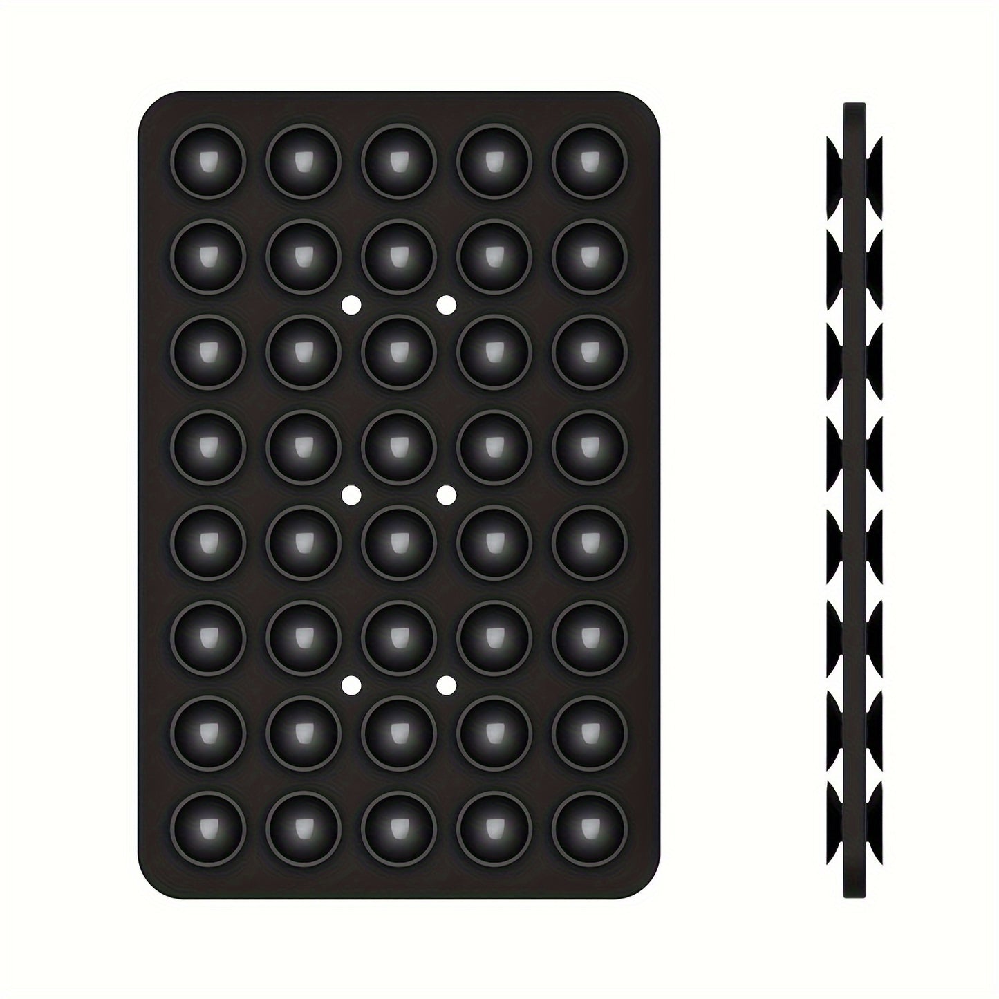 Silicone Suction Cup Phone Case Mount Double Sided, Phone Accessories Hands-Free Strong Grip Holder for Selfies and Videos, Silicon Phone Stand for iPhone and Android