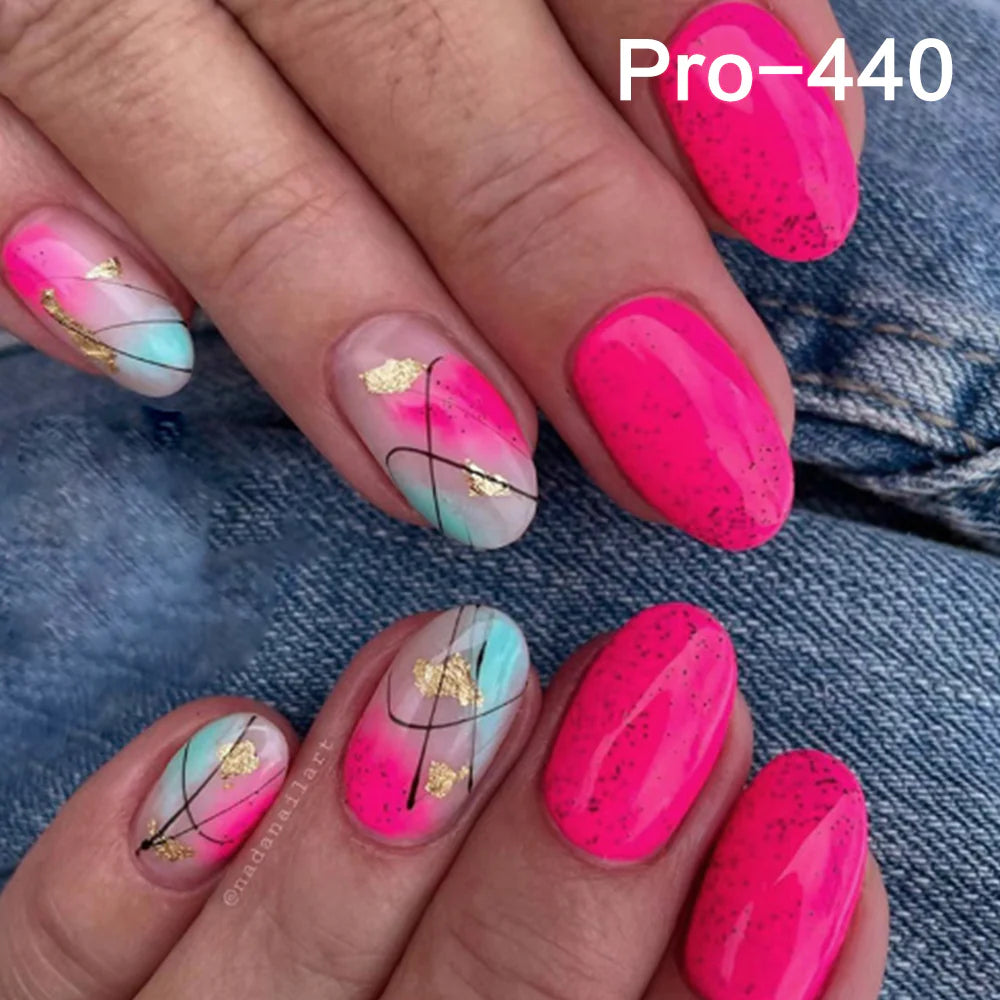 [Buy 6 Get 2]pro Mid-Length 401-500 Press on Nails 24Pcs/Sets Unique Design High Quality Reusable